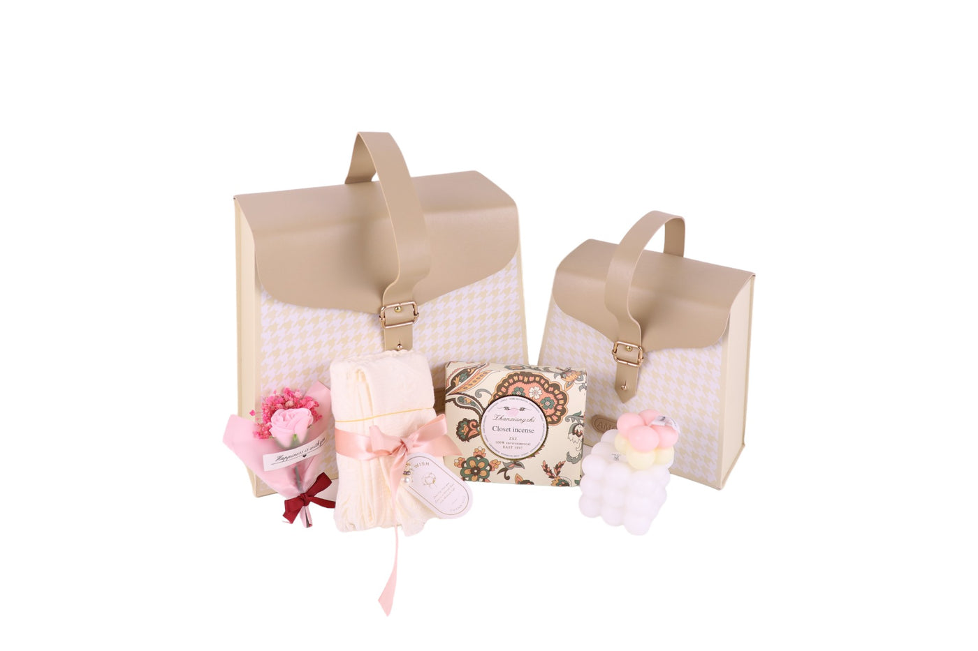 Elegant Grid Gift Box